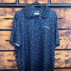 Columbia Men's Navy Blue Polo Shirt